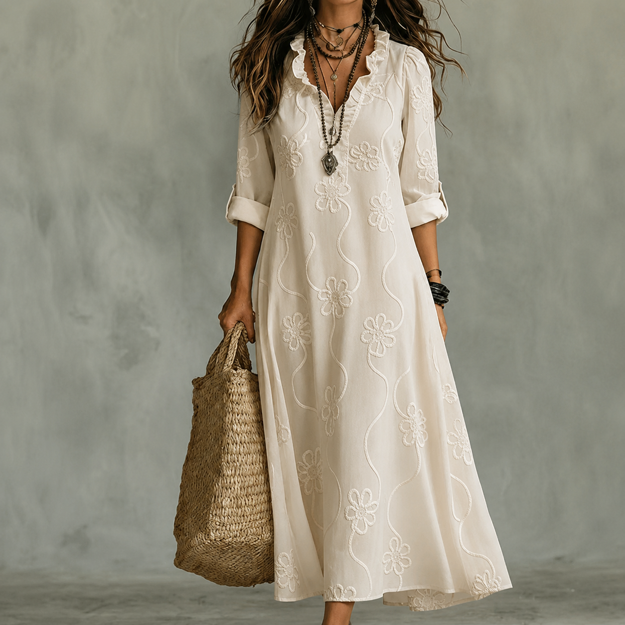 🔥Hot Sale |Effortless Elegance in One Timeless Dress 🌿