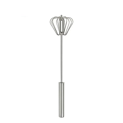 🔥 Hot Sale 50% OFF | 🥣 Stainless Steel Push Whisk | Effortless Mixing for Baking & Cooking