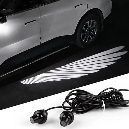 LED Light Car Angel Wings