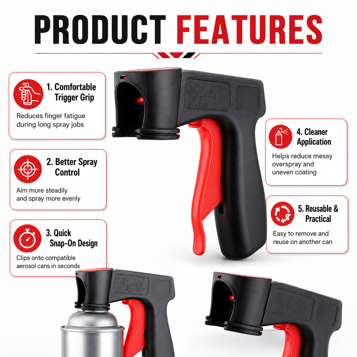 🔥Over42% OFF Today! 🔫 Spray Aerosol Trigger Handle ✨