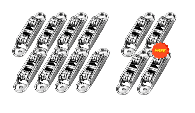 80/88 Zinc Alloy Pulley for PVC Windows & Doors