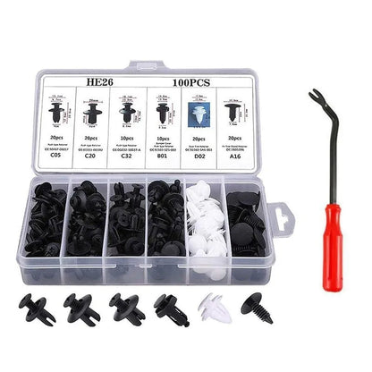 🔩Car Fastener Box Set – Multi-Size Fasteners for Quick Vehicle Repairs