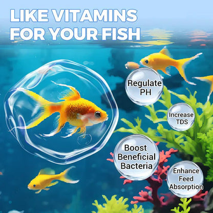 🥳2026 HOT SALE🐠💧 Fish Tank Purification Tablets – Clears Cloudy Water & Reduces Algae Fast