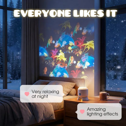 🔥Last Day 50% Off🔥💡Dynamic rotating LED light projector