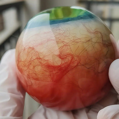 👁️ Hyper-Realistic Monster Eye Decor – Resin Art Ornament for Unique Spaces
