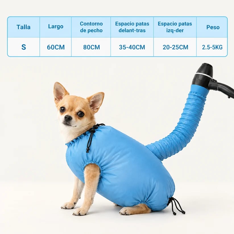 Pet Bath Quick-Dry Drying Bag – Universal for Dogs & Cats, Non-Electric