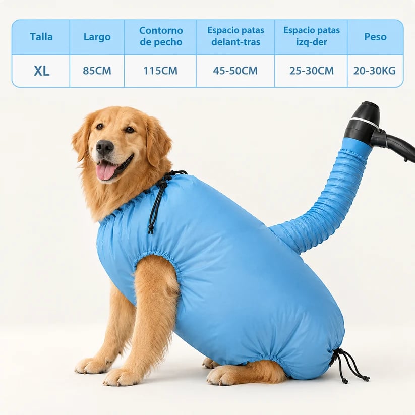 Pet Bath Quick-Dry Drying Bag – Universal for Dogs & Cats, Non-Electric