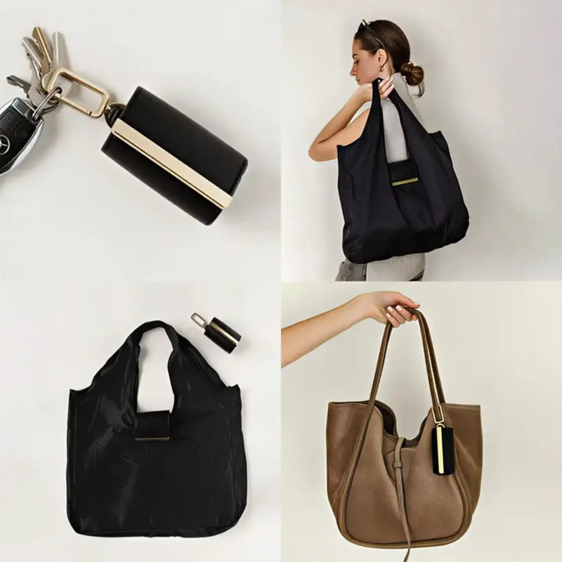 ✨Foldable Keychain Bag Reusable Grocery Bags