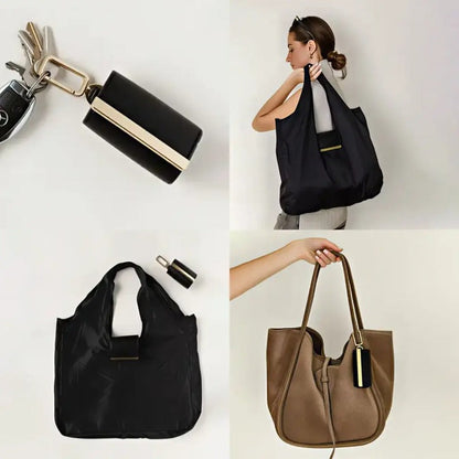 ✨Foldable Keychain Bag Reusable Grocery Bags