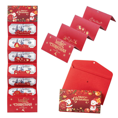 🏆Buy 1 Get 1 Free🎅💸Christmas Cash Gift Envelope– A creative way to give cash this Christmas!