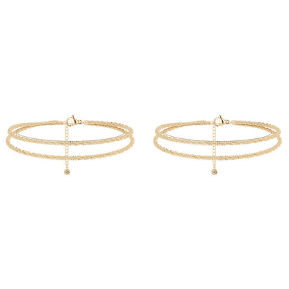 🎁Final Day: Only $15.99🎉🔥Dainty Layered Anklet For Women