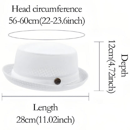 🥳2026 HOT SALE💥50% OFF NOW✨☀️Summer Breathable Mesh Pork Pie Hat