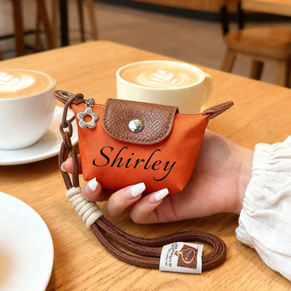 Gift for Every Girl - Personalized Small Pouch with Adjustable Strap