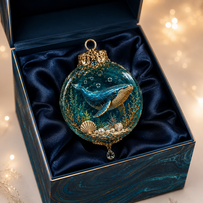 🌊🐢Ocean Wonders Christmas Ornament Collection | ✨Discover A World Beneath The Waves
