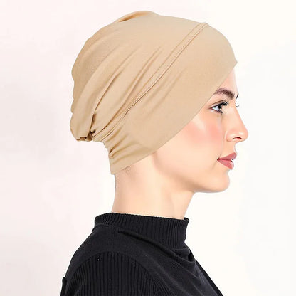 🔥Buy 2 Get 1 Free! ⏰Women’s Soft Stretch Turban Beanie Cap