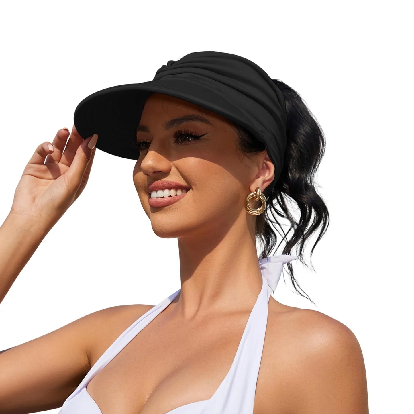🔥 50% OFF - Women's UPF 50+ UV Protection Sun Visor Hat