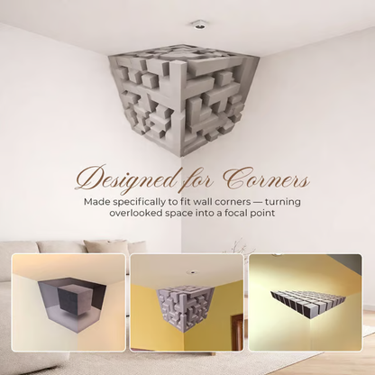 Impossible Corners – Wall Art That Reshapes Reality 🧠✨