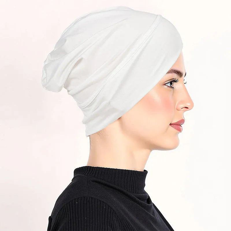 🔥Buy 2 Get 1 Free! ⏰Women’s Soft Stretch Turban Beanie Cap