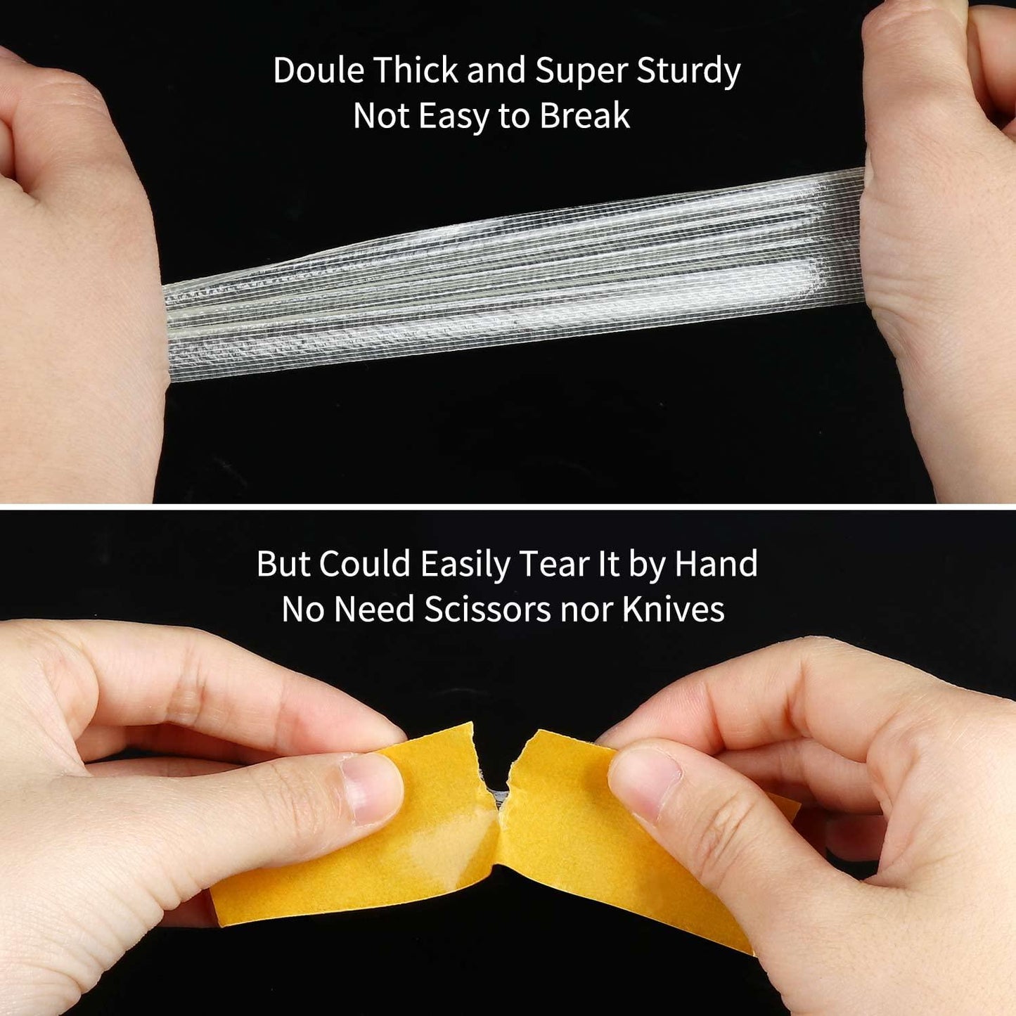 ⏰LAST DAY BUY 3 GET 2 FREE!!👍Strong Adhesive Double-sided Mesh Tape