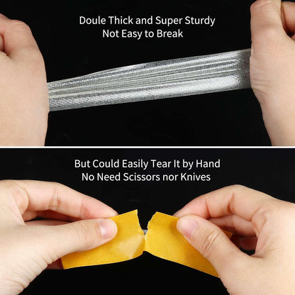⏰LAST DAY BUY 3 GET 2 FREE!!👍Strong Adhesive Double-sided Mesh Tape