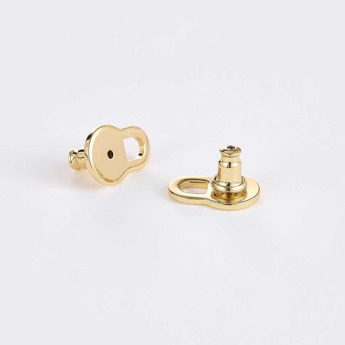 🔥18K Gold Plated Lobe Lifters for Heavy Earrings for Women - Earring Backs for Droopy Ears
