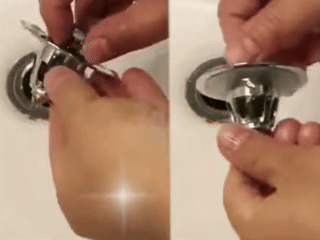 🚰 Universal Pop-Up Sink Drain Filter – Anti-Odor & Anti-Clog
