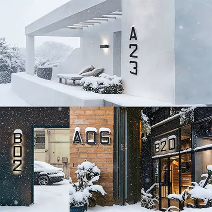 🌞Solar-Powered Outdoor House Number Light🔢