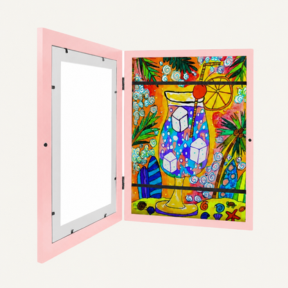 🔥 Over 50% OFF Today! 🖼️ Magnetic Kids Art Frame | Flip-Open Display & Storage Frame for Children’s Artwork 🎨