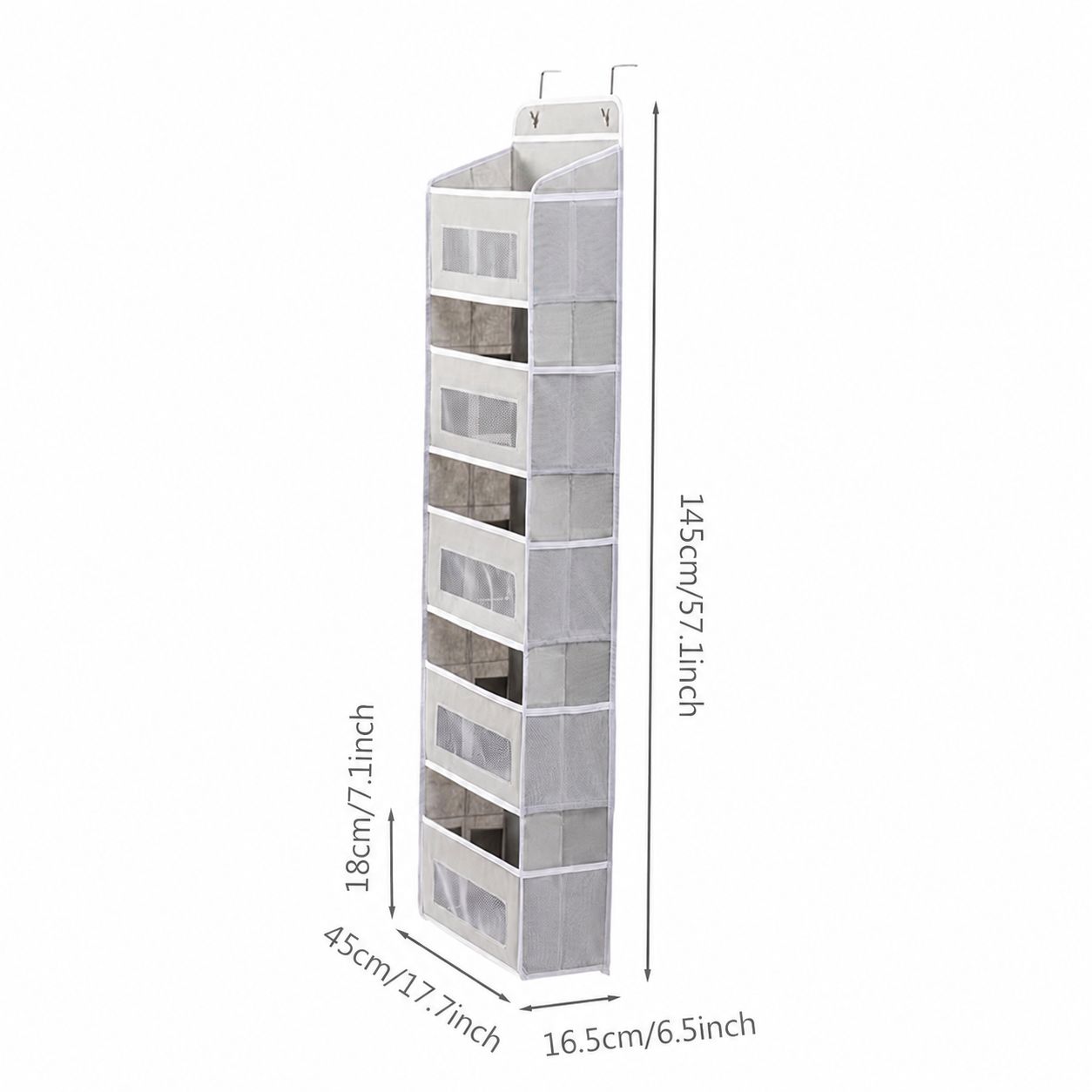 🚪 49% OFF Today | Space-Saving Door Organizer 👕 Perfect for Bedroom, Bathroom & Laundry Room