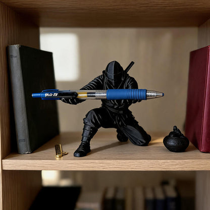 🔥 Hot Sale 50% OFF | Samurai Desk Pen Holder ⚔️ 3D Printed Organizer for Pens, Pencils & Accessori