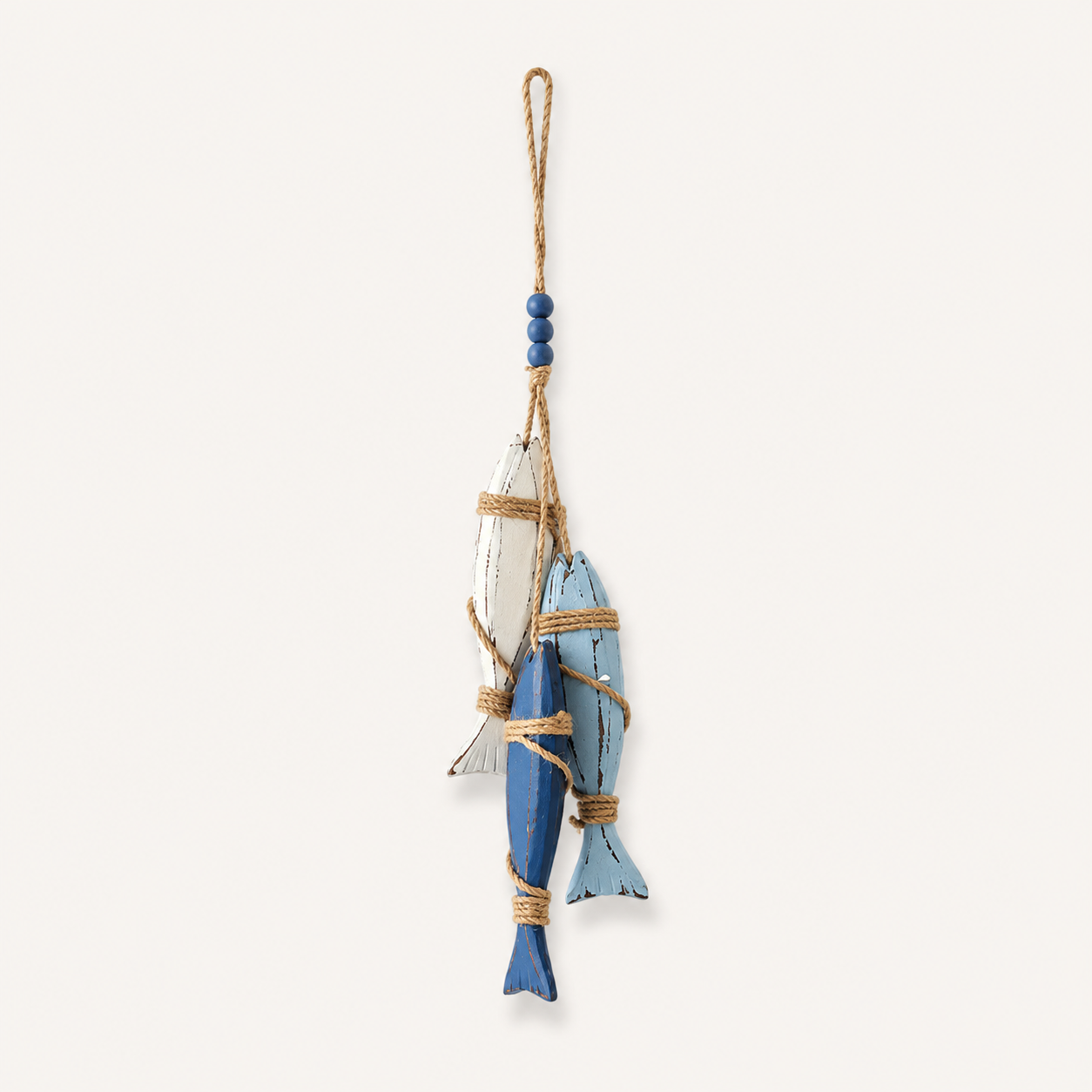 ⭐2026 HOT SALE🐟🌊Lighted Coastal Wooden Starfish & Fish Hanging Decor
