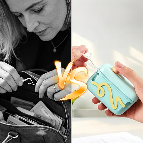 😁Portable Auto Pop-Up Dental Floss Dispenser🦷