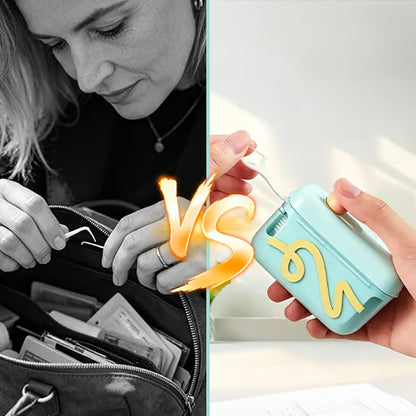 😁Portable Auto Pop-Up Dental Floss Dispenser🦷
