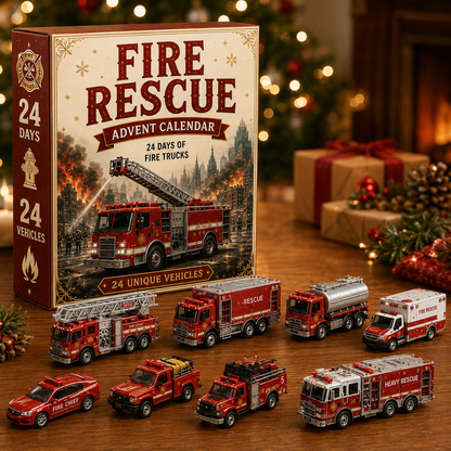 Build the Fleet Collection 24-Day Vehicle Advent Calendar Series | ✨A New Adventure Every Morning