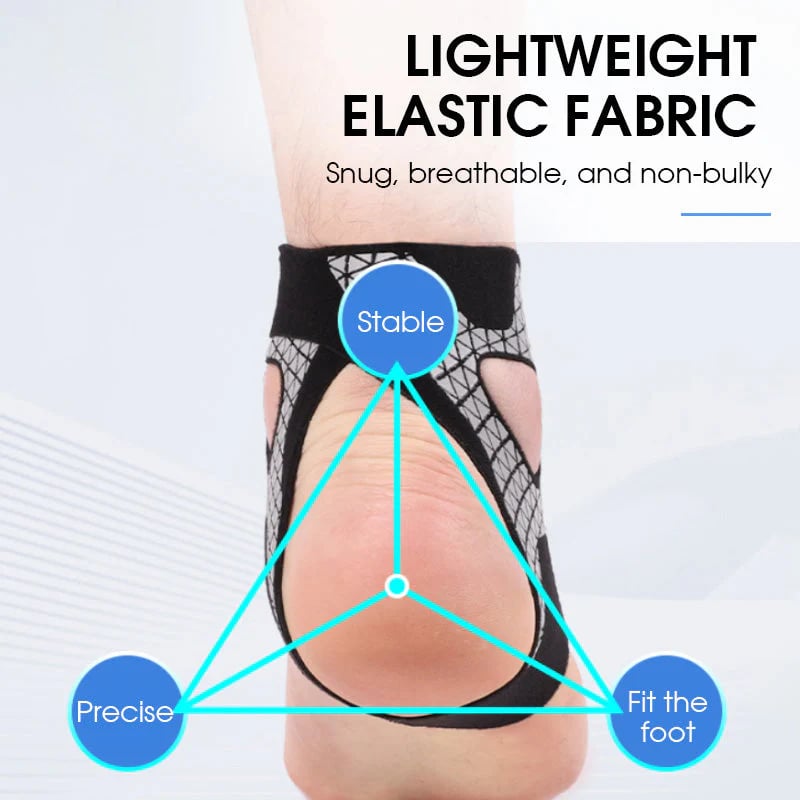 ⏳ 50% OFF Today ⏰ Adjustable Elastic Ankle Brace 🦶 Comfortable Support for Sports, Walking & Daily Use