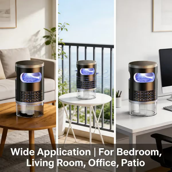 🔥 Hot Sale🦟 Indoor Flying Insect Trap — Quiet Light & Suction Bug Catcher