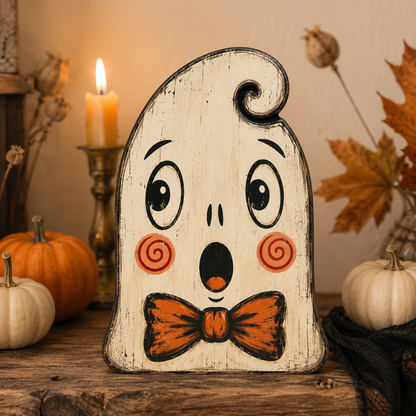🎃 2026 Hot Sale Vintage Halloween Wooden Character Tabletop Decor 🔥