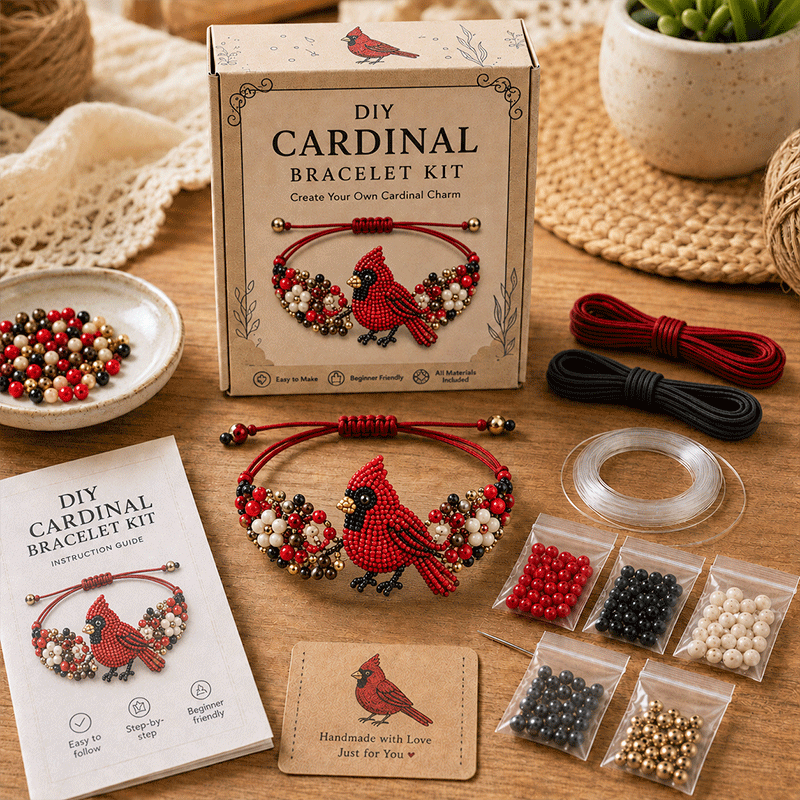 ⏳ 50% OFF Ends Today 🔥| DIY Beaded Bracelet Making Kit 🎨✨