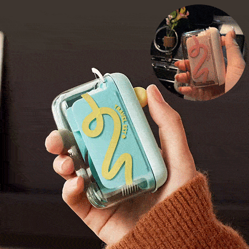 😁Portable Auto Pop-Up Dental Floss Dispenser🦷