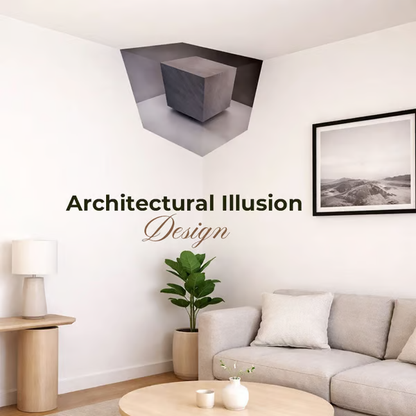 Impossible Corners – Wall Art That Reshapes Reality 🧠✨