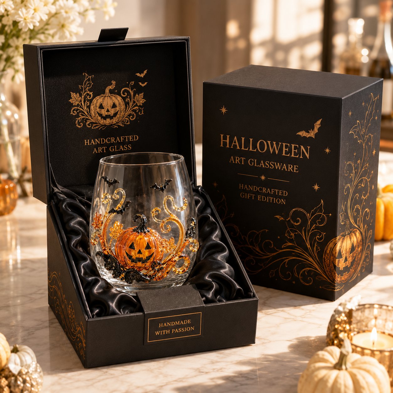 🎃 Limited-Time 49% OFF | 3D Halloween Glassware Collection ✨ Magical Cups for Spooky Party Moments