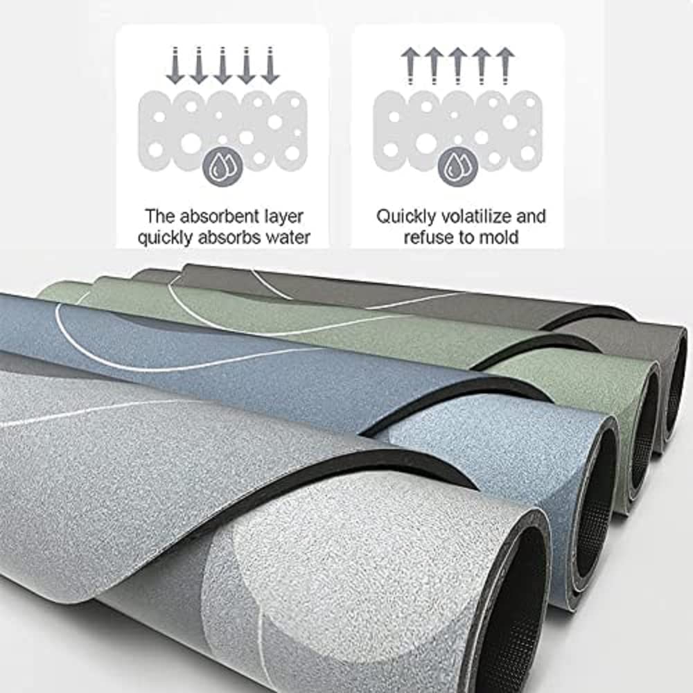 🔥Buy 2 Get 1 Free!💧 Super Absorbent Bathroom Floor Mat