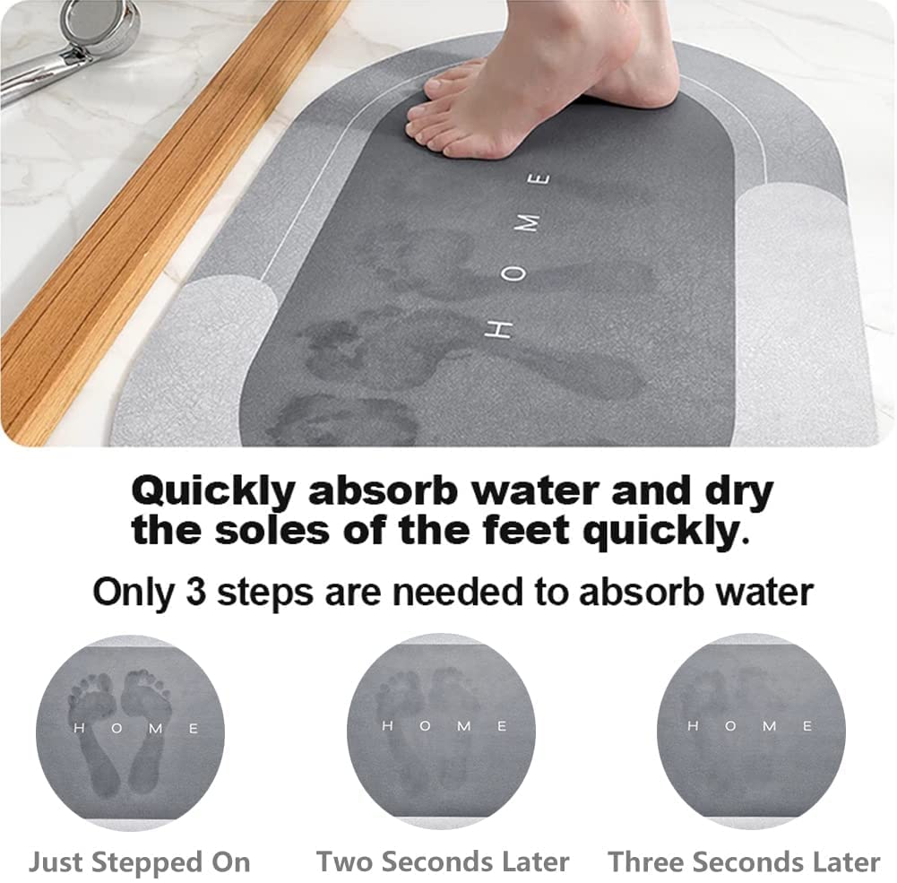 🔥Buy 2 Get 1 Free!💧 Super Absorbent Bathroom Floor Mat