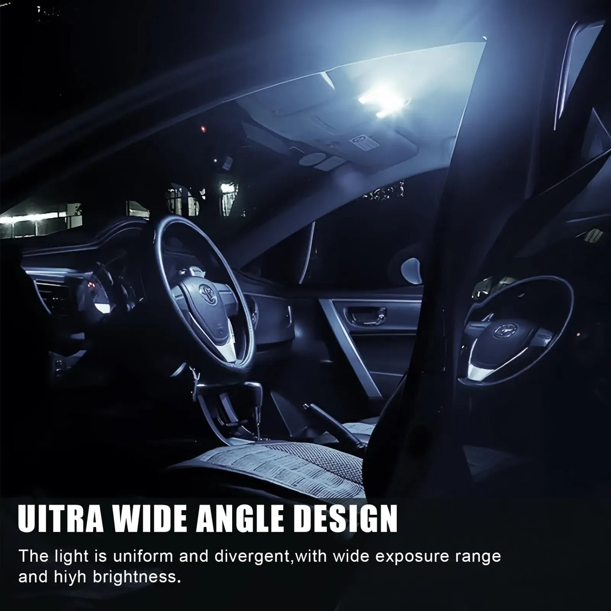 🔥70 & 42 Pcs Interior Car Light Kit