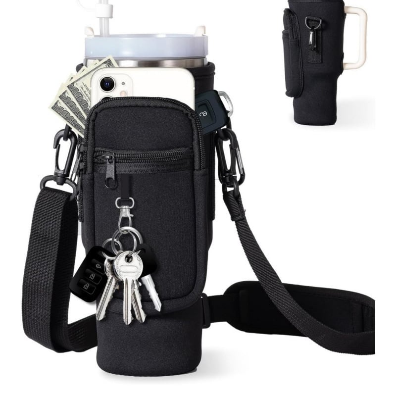 🔥 Hot Sale 50% OFF | 🥤 Water Bottle Carrier Bag for 40oz Tumblers | Stay Hydrated Anywhere