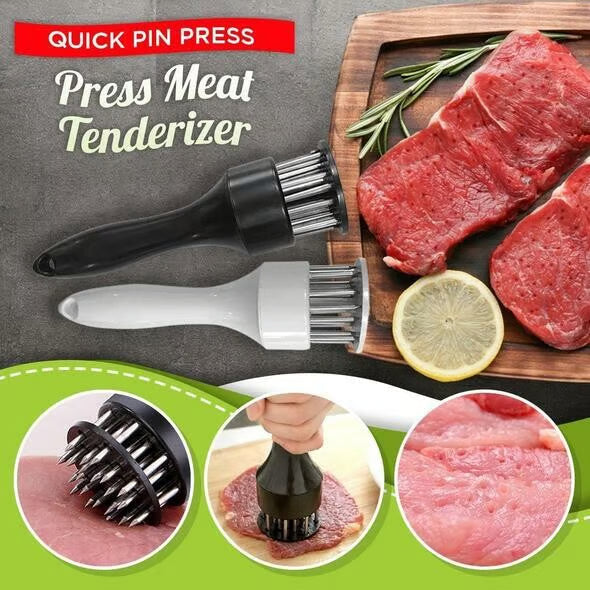🔥Buy 2 Get 1 Free🔥Quick Pin Press Meat Tenderizer