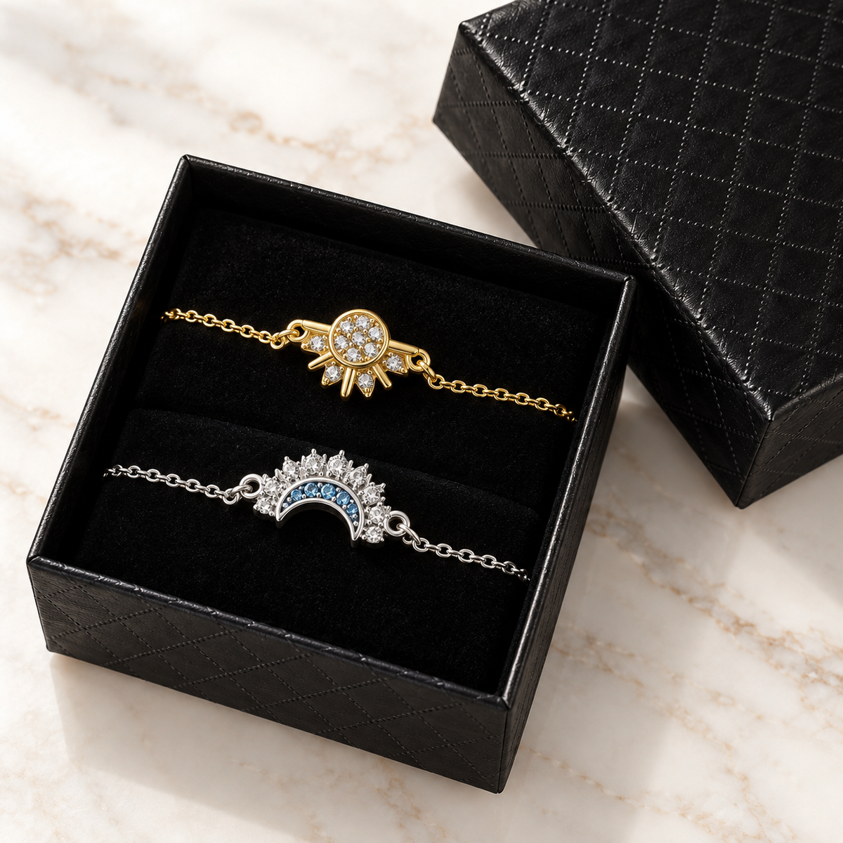 ☀️🌙Sun & Moon Matching Jewelry Set