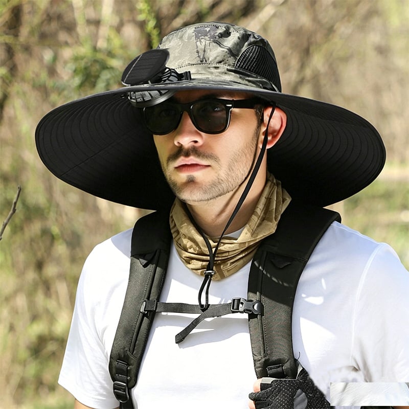 🌞 49% OFF Summer Deal | Ultralight Solar Fan Sun Hat ⚡ Lighter Than a Baseball, Built for Outdoor Cooling
