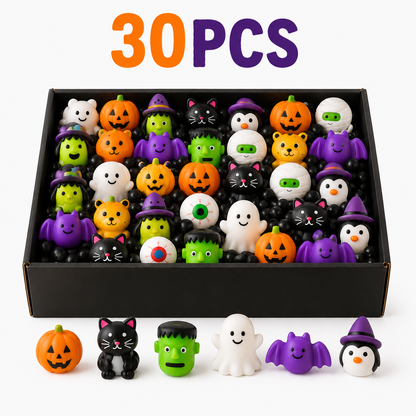 🎃 Halloween Mochi Squishy Toys – Spooky-Cute Mega Pack for Parties & Goodie Bags 👻✨