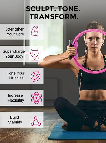 🔥 New Fitness Must-Have 🧘‍♀️ Pilates Ring – Full Body Toning & Leg Resistance Trainer 🤩 60% OFF NOW!